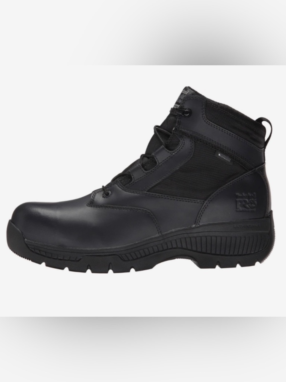 Timberland PRO Work Boots 10W Wide Composite Toe Side Zip